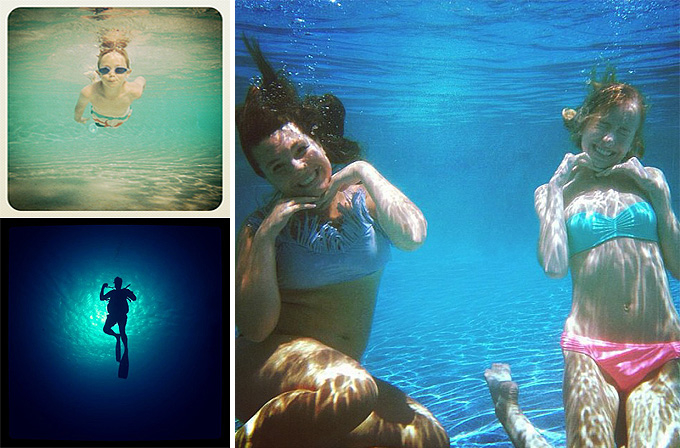 Instagram'da yer alan en iyi sualtı fotoğrafları