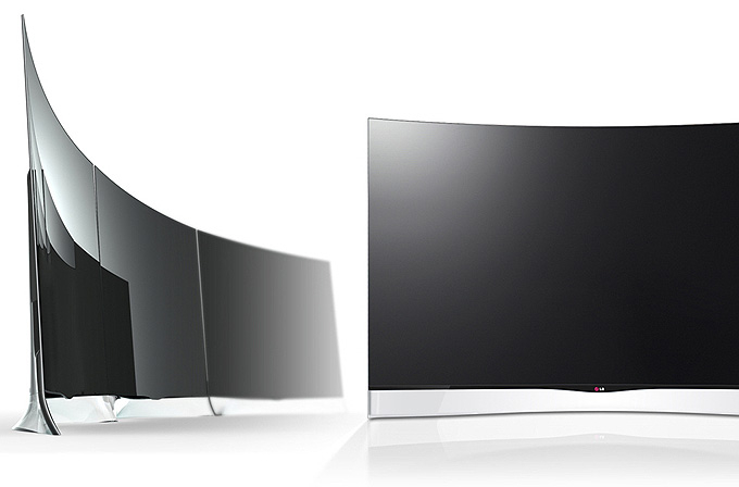 Avrupa'nın ilk kavisli OLED TV'si LG'den geldi