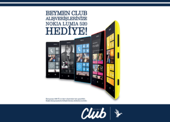 Beymen Club’tan alışveriş yapan, Nokia Lumia 520 kazanıyor