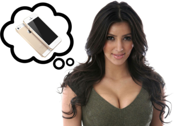 Altın iPhone 5S'e "Kardashian Phone" ismini taktılar