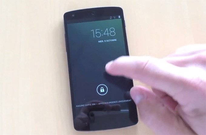 Nexus 5 çok net bir videoyla gözler önünde