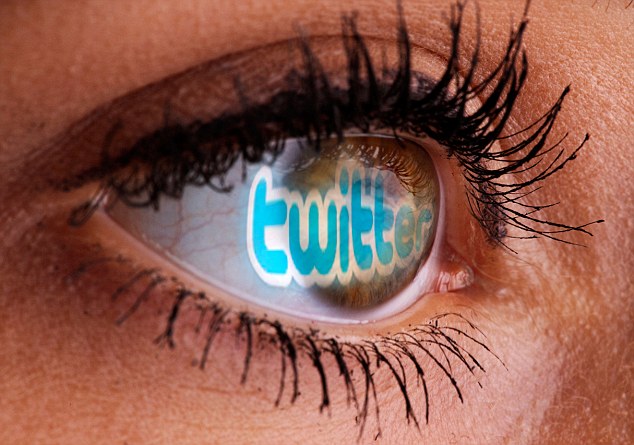 woman looking at Twitter website. Image shot 2009. Exact date unknown.