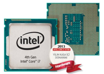 2013'ün en iyi kasa içi donanımı: INTEL CORE i7 4770K