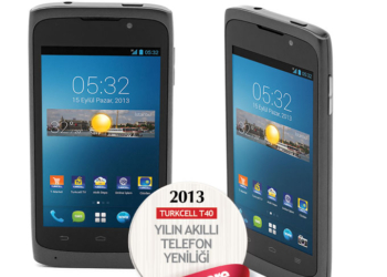 2013'ün en iyi akıllı telefon yeniliği: Turkcell T40