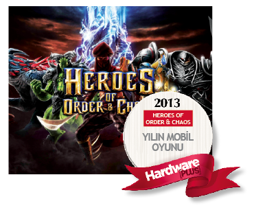2013’ün en iyi mobil oyunu: Heroes of Order & Chaos