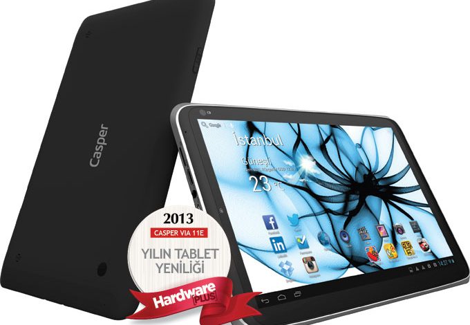 2013’ün en iyi tablet yeniliği: Casper VIA 11E