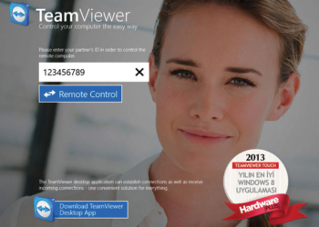 2013'ün en iyi Windows 8 uygulaması: TeamViewer Touch
