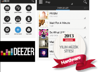 2013'ün en iyi müzik sitesi: Deezer