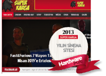 2013'ün en iyi sinema sitesi: Süper Karga