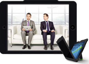 Meraklı gözlere karşı koruyan iPad kılıfı: Leitz Complete