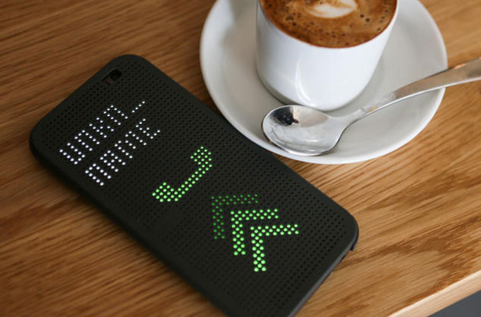 HTC One’ın Dot View kılıfları satışta