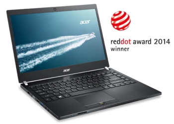 Acer TravelMate P645 Dizüstü Bilgisayar Red Dot Tasarım Ödülü Kazandı