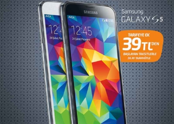 Avealılar, Samsung Galaxy S5’e 39 TL’den başlayan taksitlerle sahip oluyor