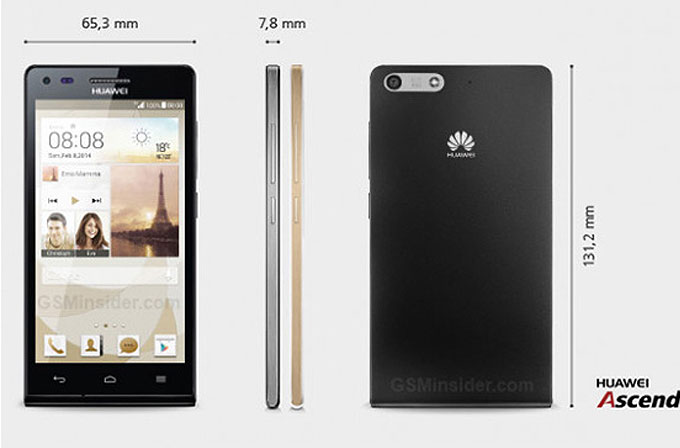 Huawei Ascend P7 mini duyuruldu