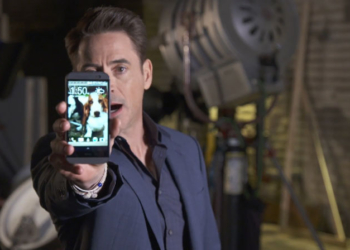 Iron Man'in yıldızı HTC One M8 reklamında
