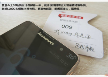 Lenovo'dan 130$'lık yeni telefon: Golden Warrior S8