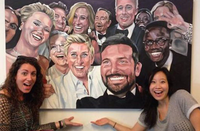 Oscar selfie’si Twitter merkezinde