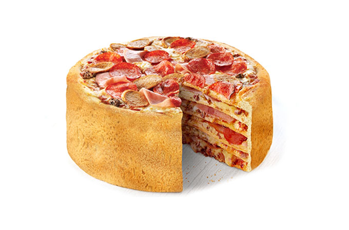Pizza keki geliyor