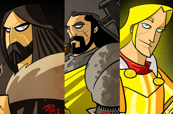 Galeri: Game of Thrones karakterleri karikatür haliyle karşınızda Galeri: Game of Thrones karakterleri karikatür haliyle karşınızda