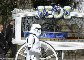 Son isteği Star Wars temalı cenaze töreniydi