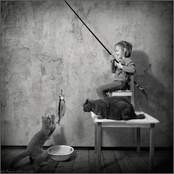 kiz ve kedi (2)
