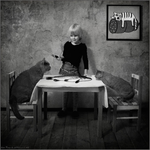kiz ve kedi (4)