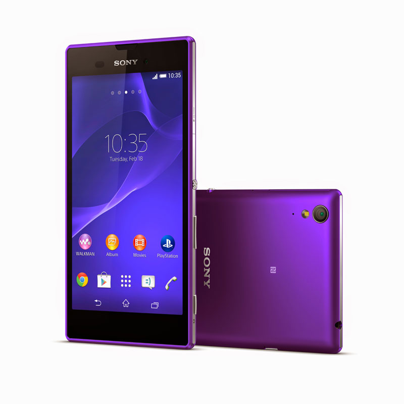 Sony'den orta segmente ince ve şık telefon: Xperia T3 1
