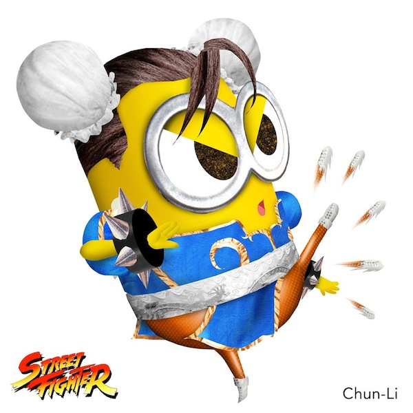 Galeri: Sevimli Minion'lar Street Fighter karakterleri olsaydı? Chun-Li