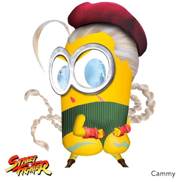 Galeri: Sevimli Minion'lar Street Fighter karakterleri olsaydı? Cammy