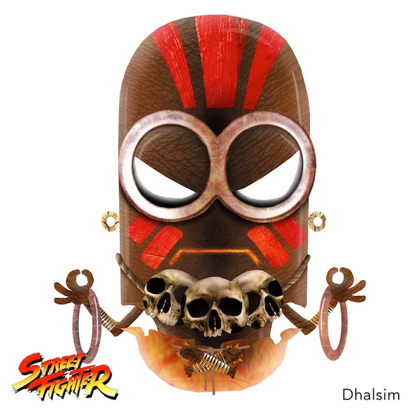 Galeri: Sevimli Minion'lar Street Fighter karakterleri olsaydı? Dhalsim