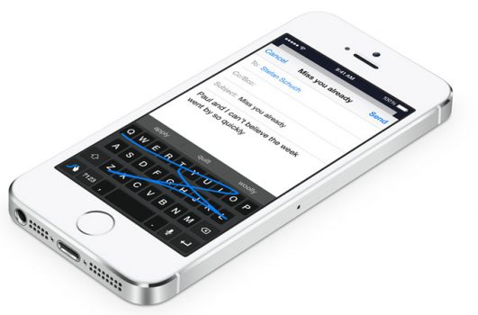 iOS 8 klavye uygulaması