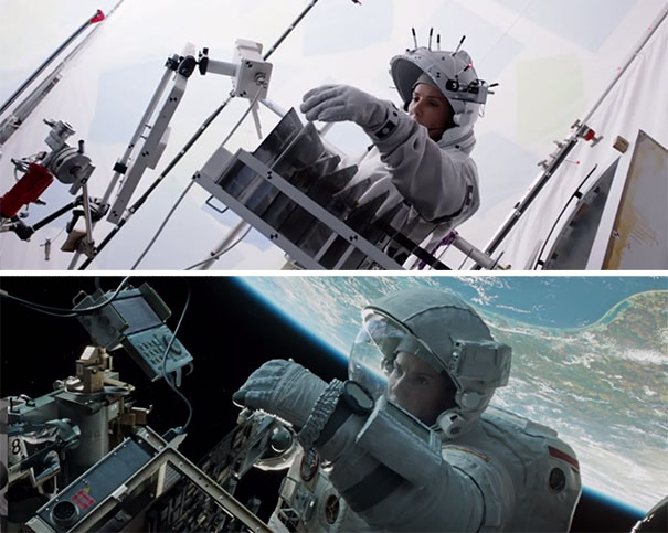 Galeri: Öncesi ve sonrasıyla filmlerde uygulanan görsel efektler Gravity