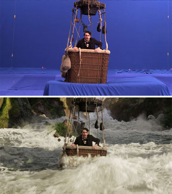 Galeri: Öncesi ve sonrasıyla filmlerde uygulanan görsel efektler Oz, the Great and Powerful