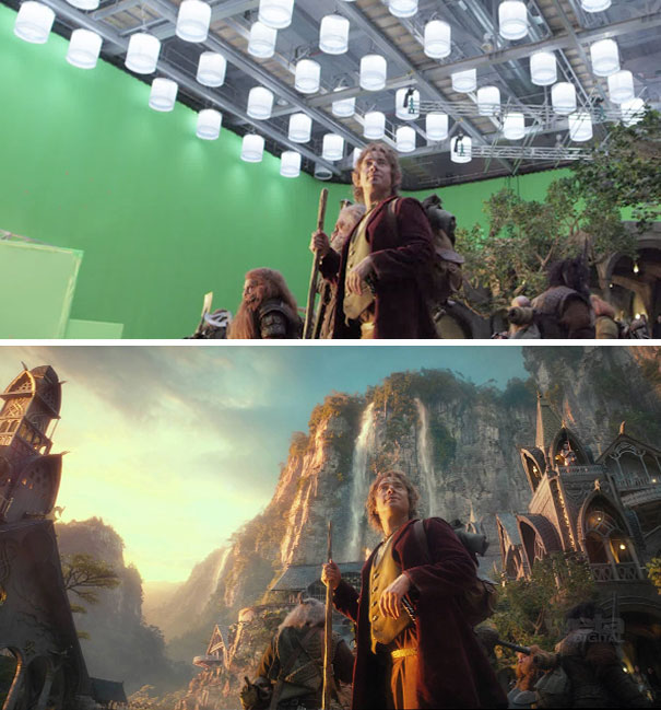 Galeri: Öncesi ve sonrasıyla filmlerde uygulanan görsel efektler The Hobbit