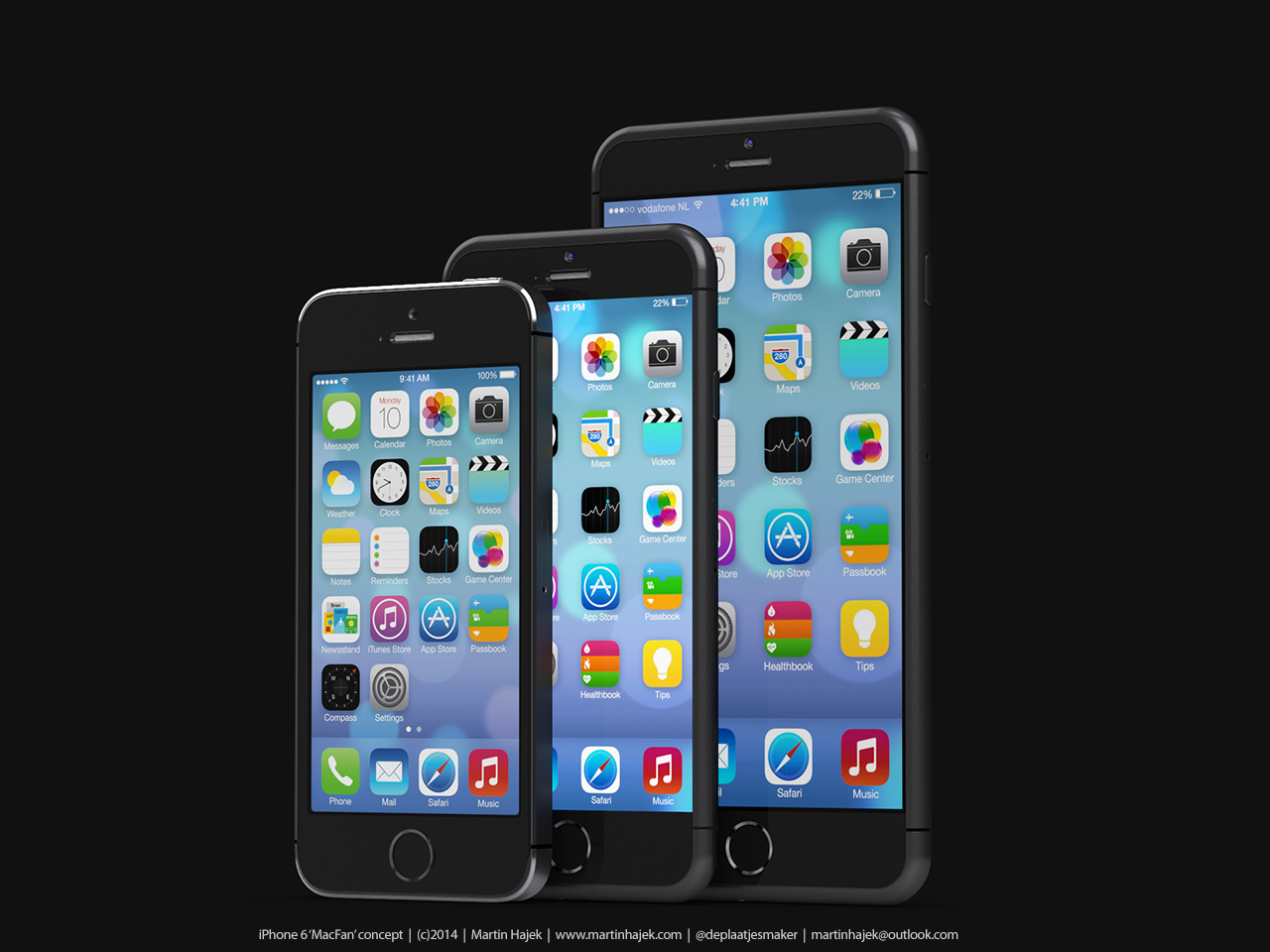 iPhone 6'nın phablet modelinden kötü haber var iPhone 6 konsept