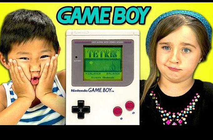 Kids React: Game Boy