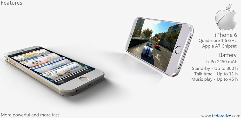 Galeri/Video: Tasarımcılar iOS 8 yerine iOS 9'u tercih ediyor iphone 6 io9 (5)