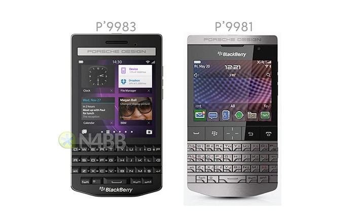 BlackBerry'den yeni bir Porsche Design geliyor BlackBerry P9983
