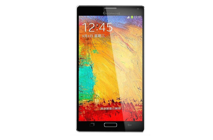 Galaxy Note 4'ün klonu çıktı bile goophone N4