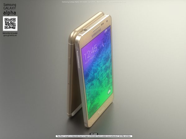iPhone 6 ile Galaxy Alpha yan yana geldi Galaxy Alpha vs iPhone 6