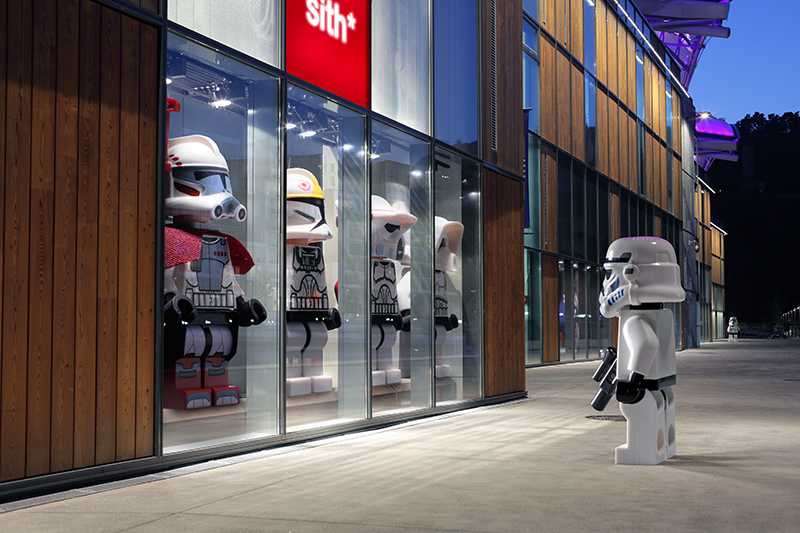 Galeri: Star Wars Lego karakterleri Fransa'da bir şehri istila etti Star Wars Lego, Lyon istilası