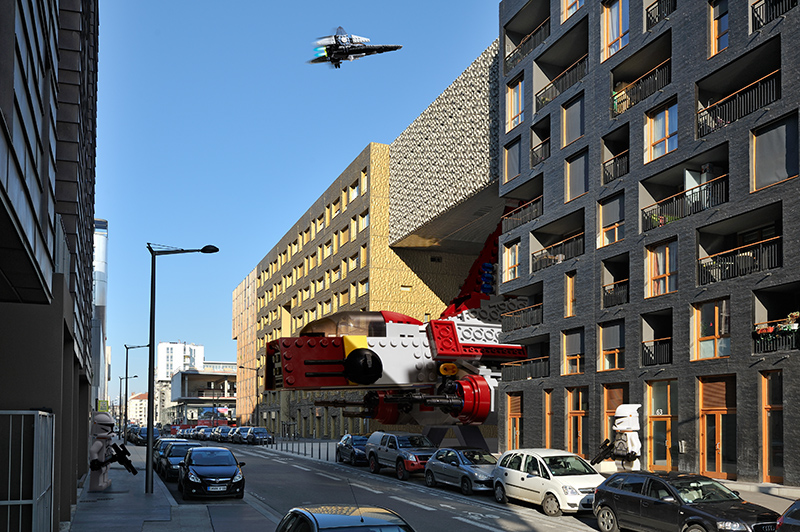 Galeri: Star Wars Lego karakterleri Fransa'da bir şehri istila etti Star Wars Lego, Lyon istilası