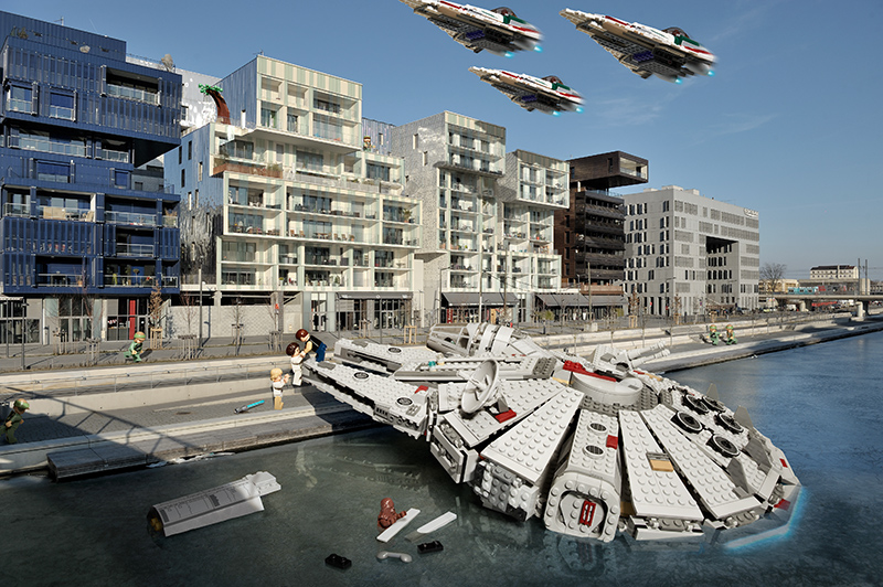 Galeri: Star Wars Lego karakterleri Fransa'da bir şehri istila etti Star Wars Lego, Lyon istilası