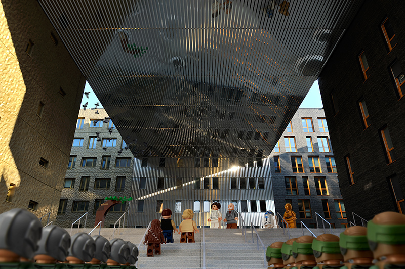 Galeri: Star Wars Lego karakterleri Fransa'da bir şehri istila etti Star Wars Lego, Lyon istilası