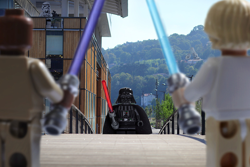 Galeri: Star Wars Lego karakterleri Fransa'da bir şehri istila etti Star Wars Lego, Lyon istilası