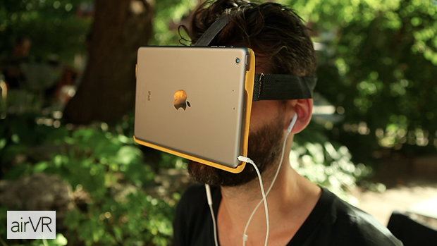 iPad için sanal gerçeklik gözlüğü: AirVR AirVR