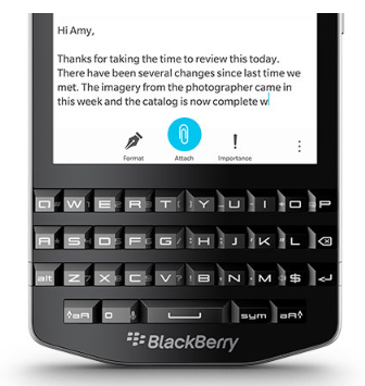 Blackberry Porsche Design P'9983 resmi olarak duyuruldu QWERTY
