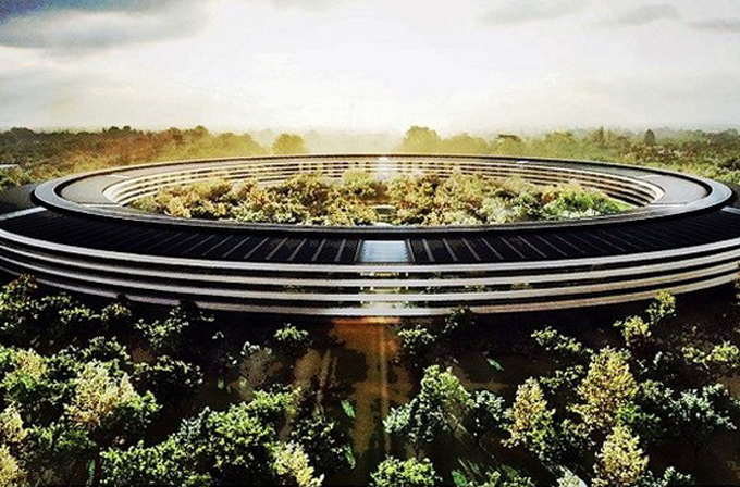 Apple'ın yeni kampüsü bitince böyle olacak