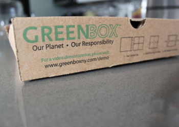 GreenBox pizza kutusu