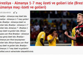 Google, Türkiye'nin önemli gazetelerini spam nedeniyle artık yok sayıyor